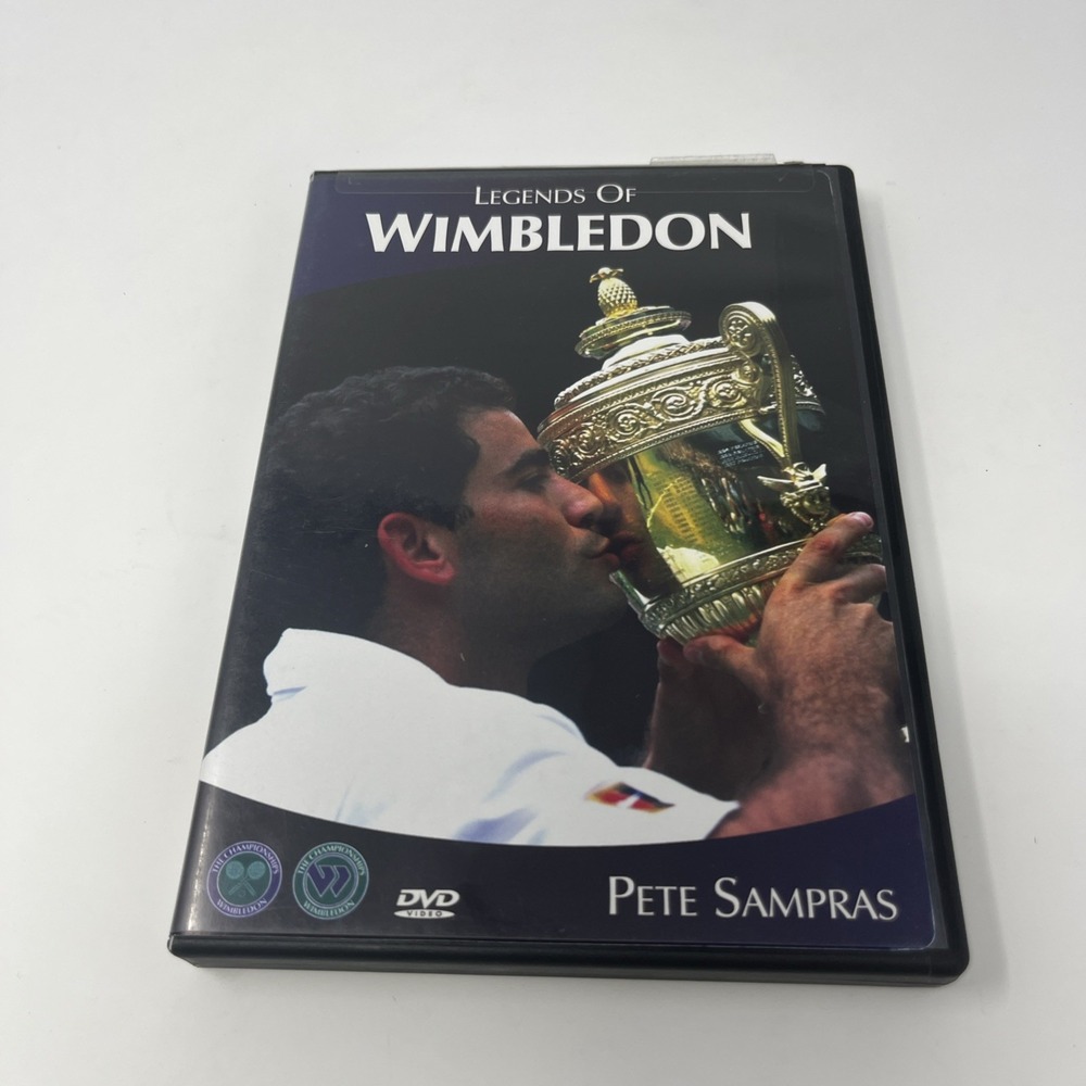 Legends Of Wimbledon Pete Sampras (DVD, 2006) Tennis Men's Championship RARE OOP